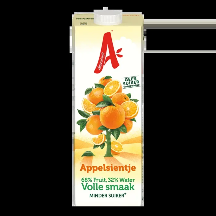 Appelsientje Orange juice less fruit sugar