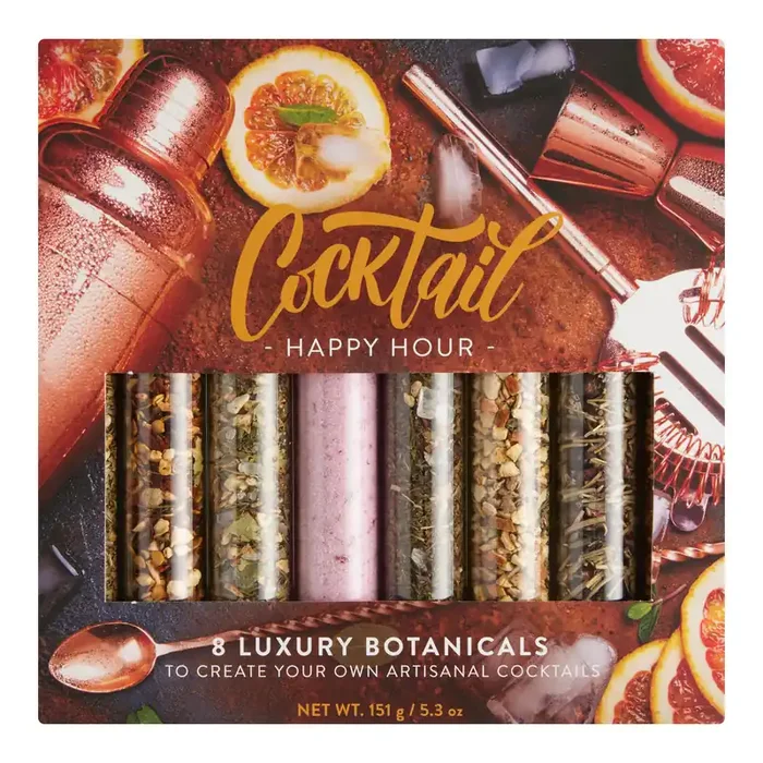 Artisanal Cocktail Botanical Vials 8 Pack