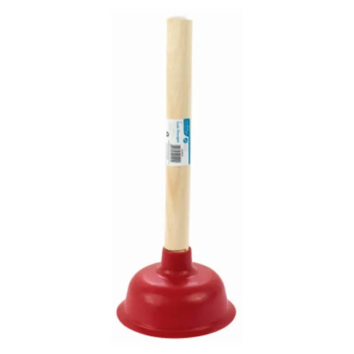 Ashley Housewares Sink Plunger Wooden Handle 4″