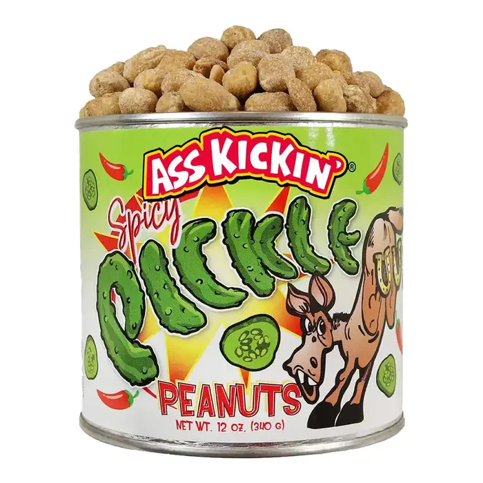 Ass Kickin‘ Spicy Pickle Peanuts