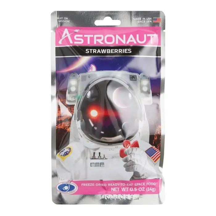 Astronaut Freeze Dried Whole Strawberries