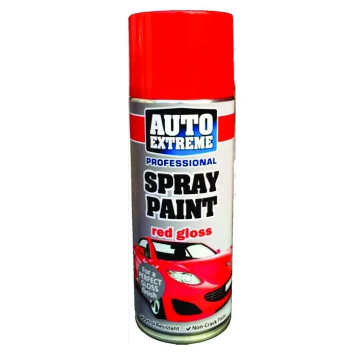 Auto Extreme Spray Paint Red Gloss 400ml – Case of 12