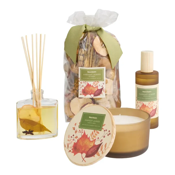 Autumn Grove Harvest Leaves Home Fragrance Collection
