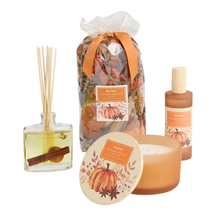Autumn Grove Pumpkin Home Fragrance Collection