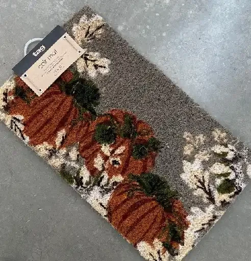 AUTUMN PUMPKINS COIR MAT