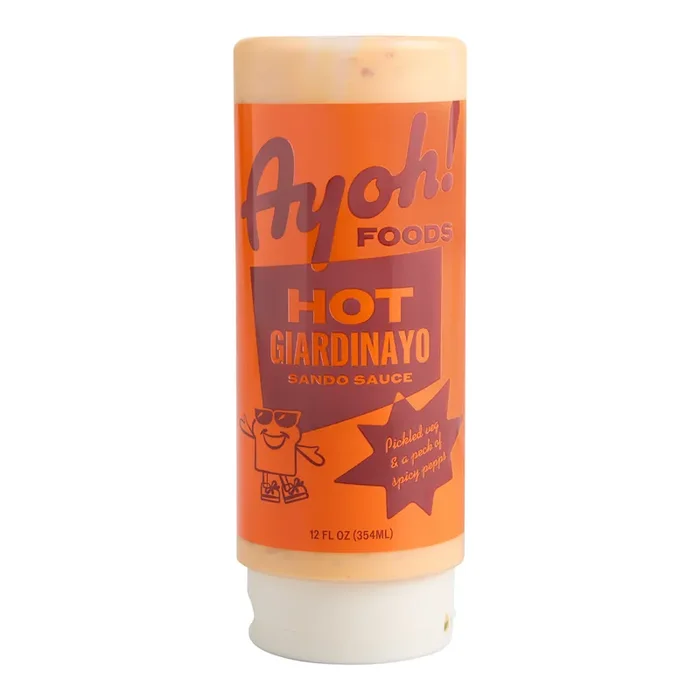 Ayoh Foods Hot Giardinayo Mayo Sando Sauce