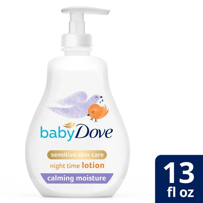 Baby Dove Calming Nights Warm Milk & Chamomile Calming Scent Night Time Lotion – 13 fl oz