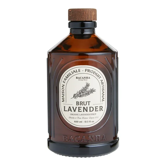 Bacanha Organic Raw Lavender Syrup