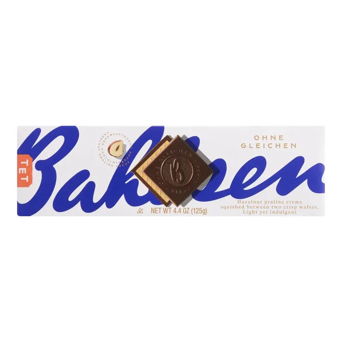 Bahlsen First Class Dark Chocolate Praline Wafer Cookies