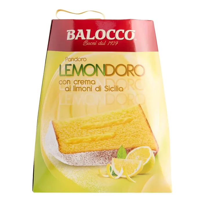 Balocco Lemon Cream Pandoro Gift Box