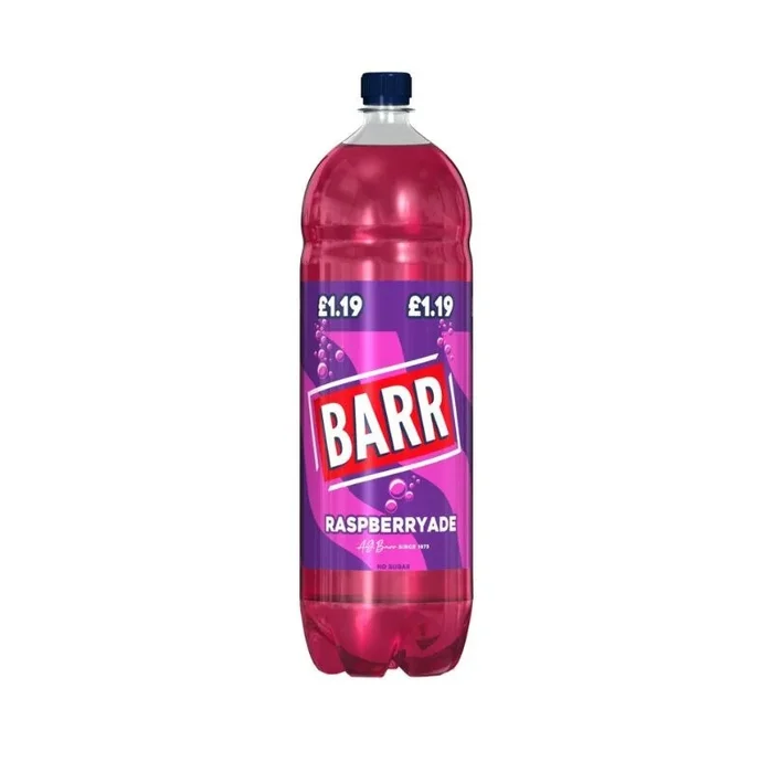 Barr Raspberryade 2L PMP £1.19 – Case of 6