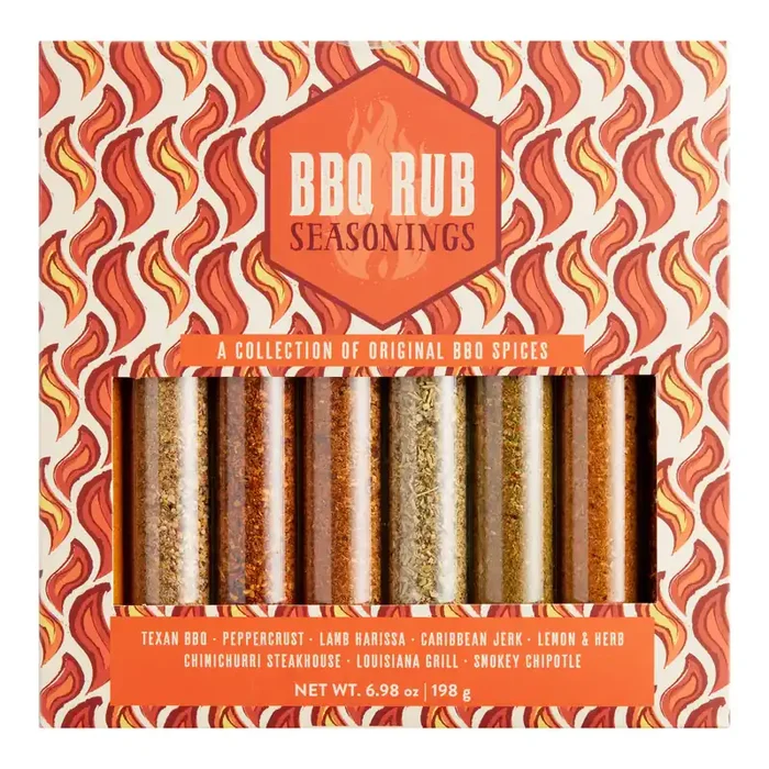BBQ Rub Spice Blend Gift Set 8 Pack