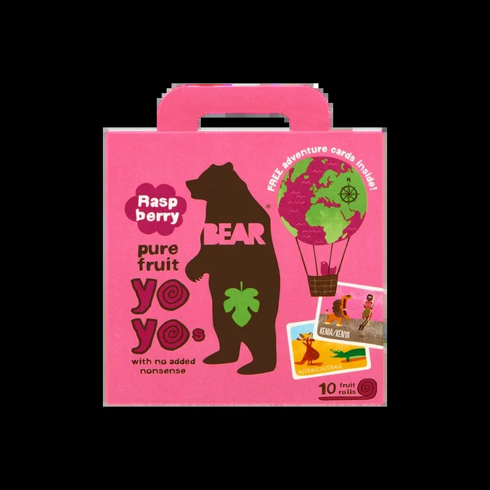 Bear Raspberry pure fruit yoyos