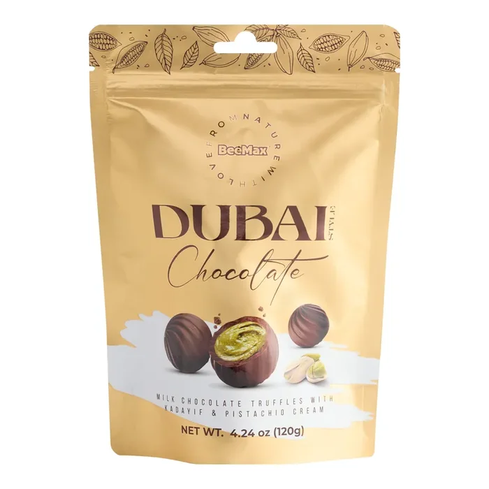 BeeMax Dubai Style Pistachio Kadayif Chocolate Truffles
