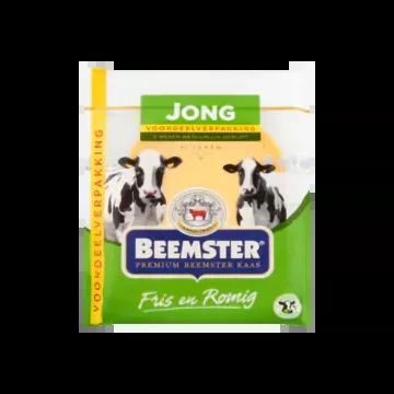 Beemster Young 48+ cheese slices large