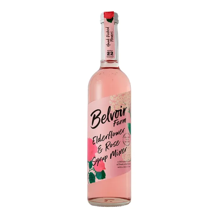 Belvoir Farm Elderflower & Rose Syrup Mixer