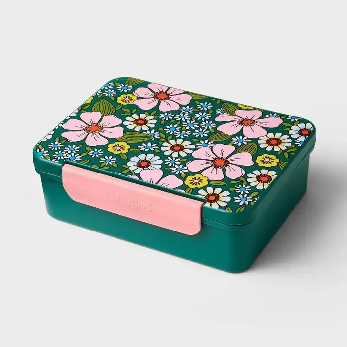 Bento Box – Cat & Jack™ Flowers BPA-Free, Leakproof Design