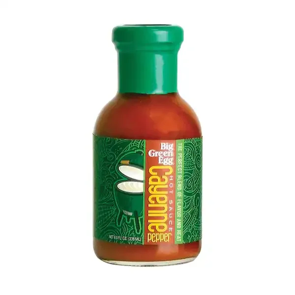 BIG GREEN EGG CAYENNE PEPPER HOT SAUCE 8OZ