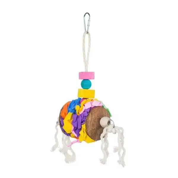 BIRD TOY ACCORDIAN CRINKLE