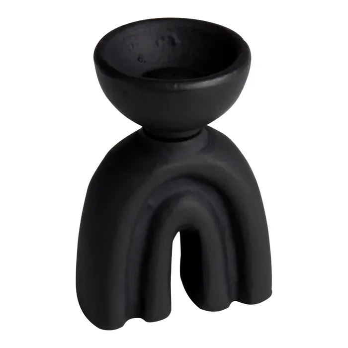 Black Metal Arch Incense Holder