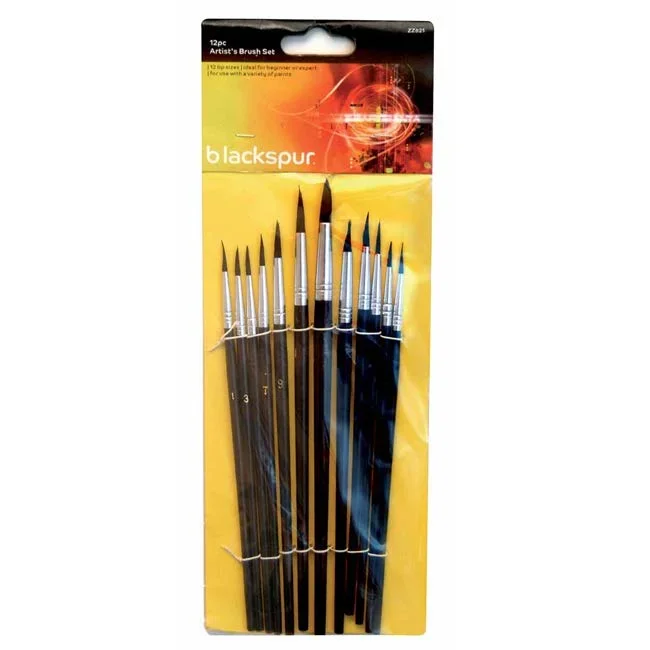Blackspur Artists Paint Brush Set