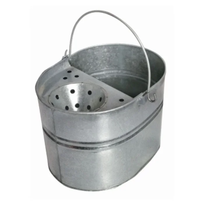 Blackspur Galvanised Metal Mop Bucket