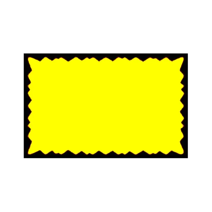 Blank Hi-Impact Sign Card, 1 Up, Rainbow Pack 3.5″ x 5.5″