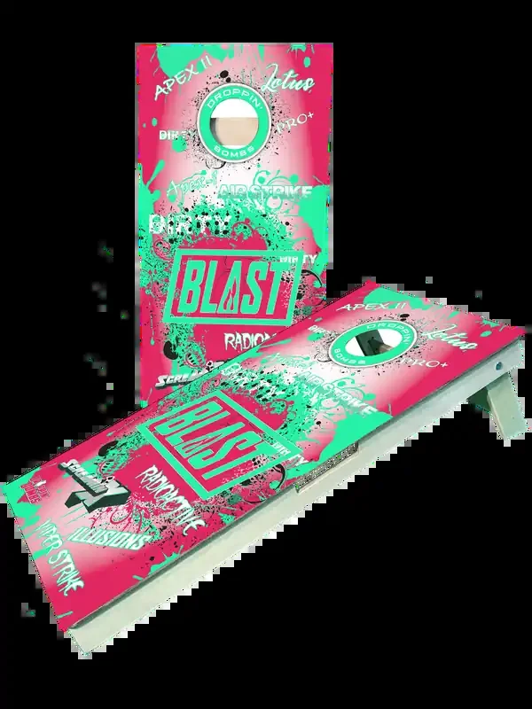 Blast Cornhole Splatt Style Boards – Pro Grade