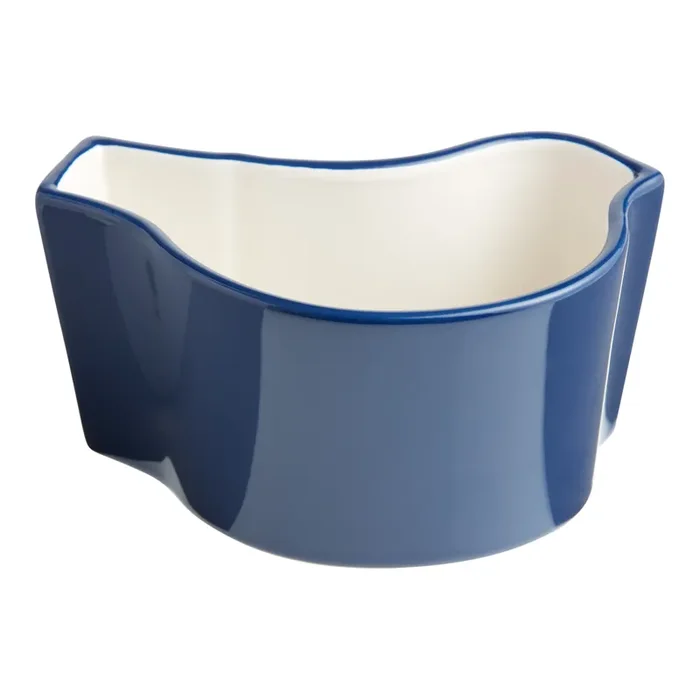 Blue And White Scandi Bird Figural Bowl