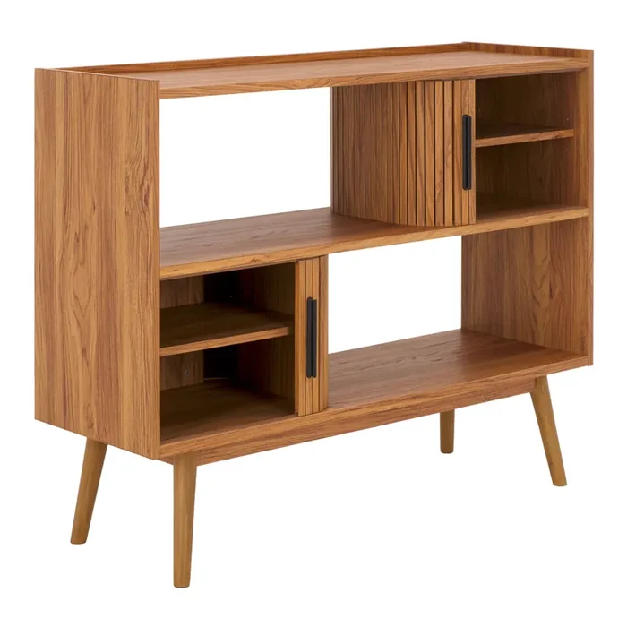 Bond Wood Mid Century Media Stand