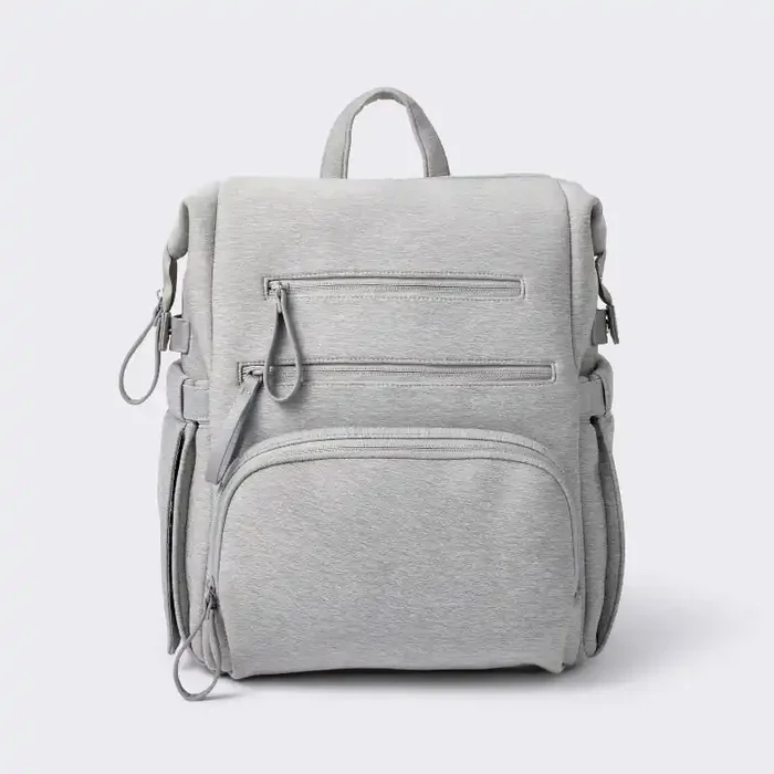 Boxy Diaper Backpack – Gray – Cloud Island™