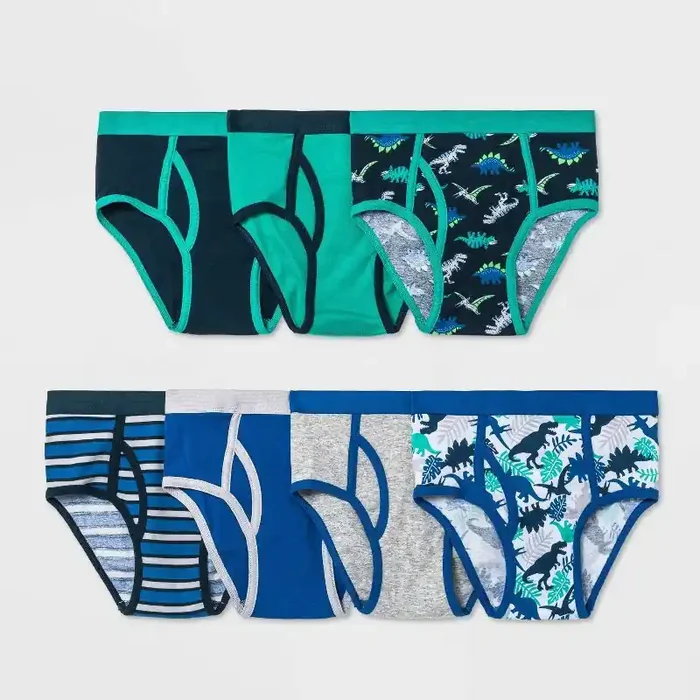 Boys‘ 7pk Dinosaur Briefs – Cat & Jack™ M