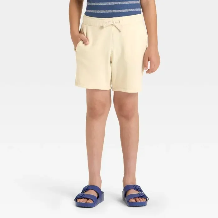 Boys‘ ‘Above the Knee‘ Pull-On Shorts – Cat & Jack™ Beige XS