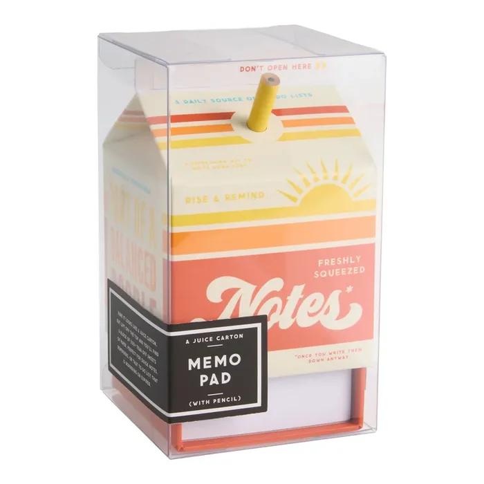 Brass Monkey Freshly Squeezed Juice Notes and Holder