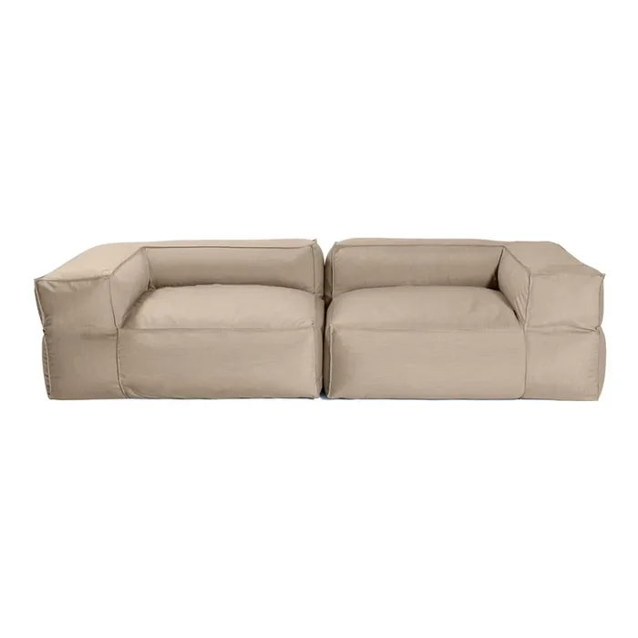 Braylon Sunbrella 2 Piece Modular Outdoor Loveseat