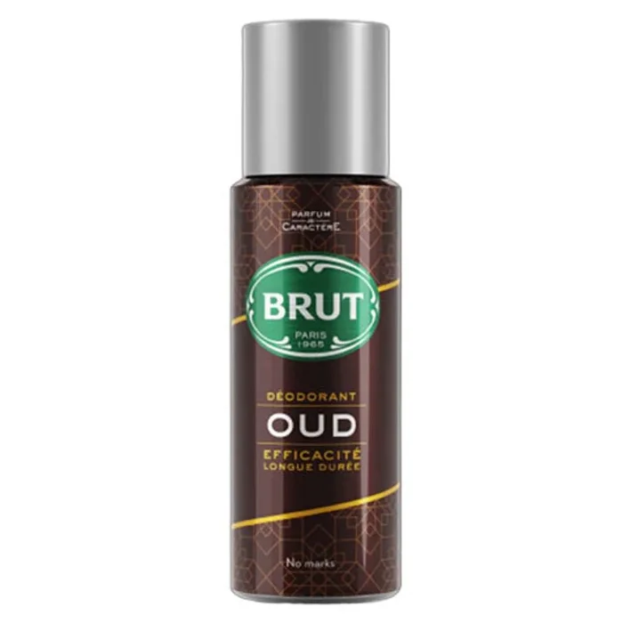 Brut Deodorant Body Spray OUD 200ml – Case of 6