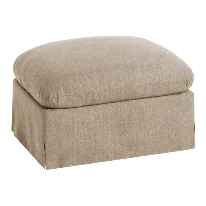 Brynn Feather Filled Swivel Chair Ottoman