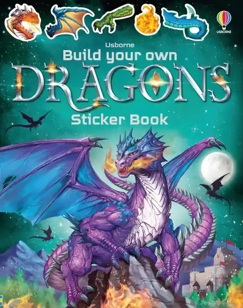BYO DRAGONS STICKER BOOK