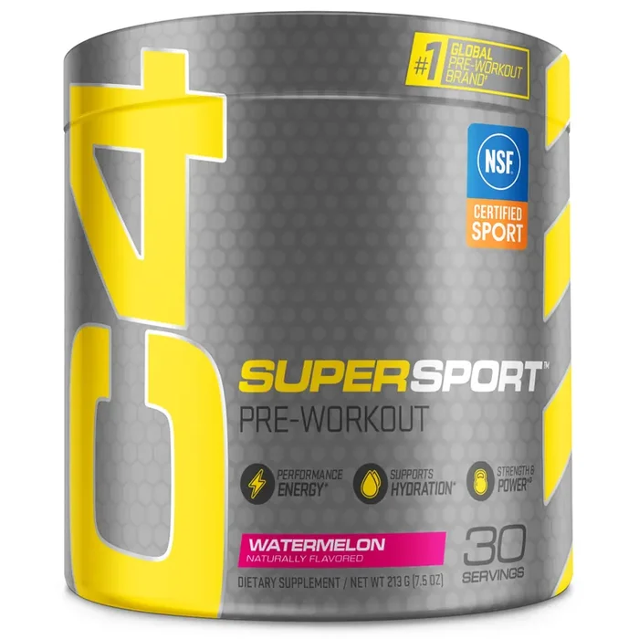 C4 Sport Cellucor C4 SuperSport Pre-Workout – Watermelon