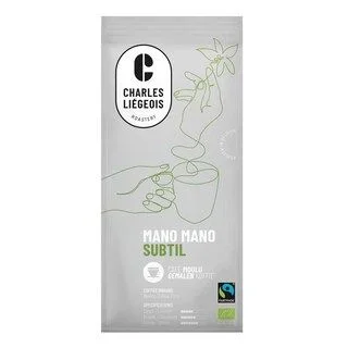 Cafe Liegeois Mano Organic subtil grind coffee fair trade