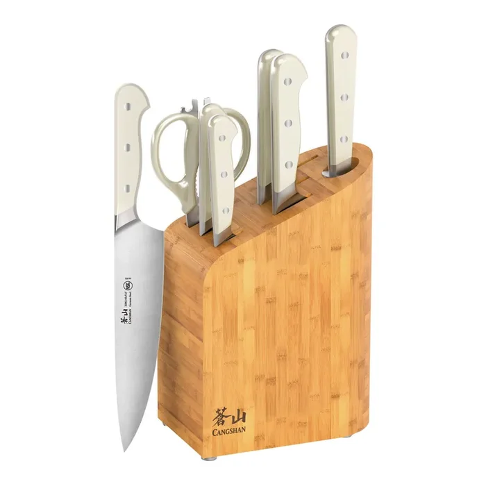 Cangshan Bamboo 8 Piece Knife Block Set