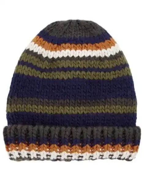 Carters Kid Striped Beanie Multi 8-14