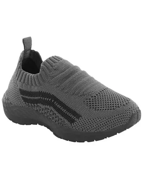 Carters Toddler Recycled Knit Athletic Sneakers Grey 11