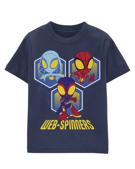 Carters Toddler Spidey & Friends Tee Multi 2T