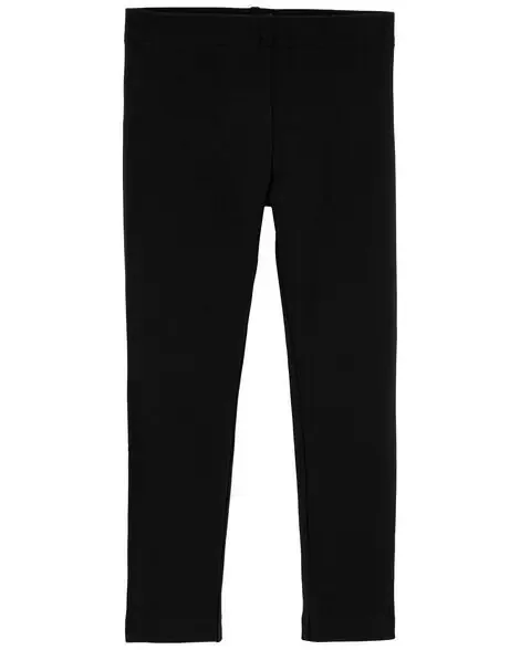 Carters Toddler Stretch Leggings Black 2T