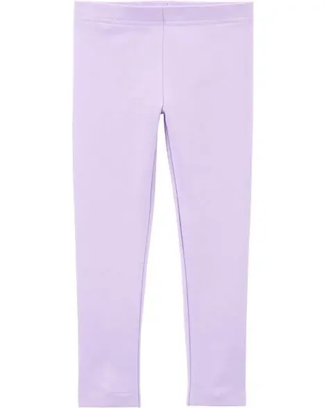 Carters Toddler Stretch Leggings Purple 4T