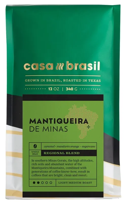 Casa Brasil Mantiqueira De Minas Whole Bean Coffee