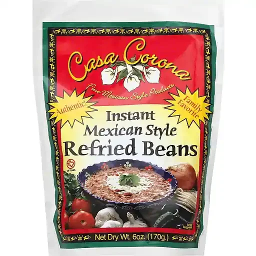 Casa Corona Instant Mexican Style Refried Beans