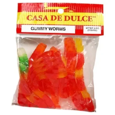 Casa de Dulce Gummy Worms