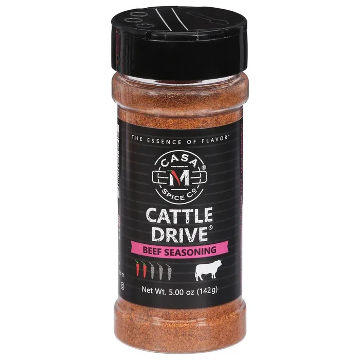Casa M Spice Co Cattle Drive Beef Seasoning 5.00 oz